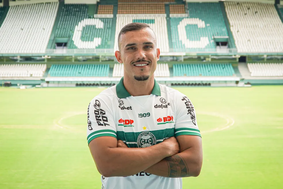 William Pottker Coritiba — Foto: Rafael Ianoski/Coritiba